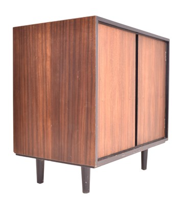 Lot 316 - JOHN & SYLVIA REID - STAG FURNITURE - 1950S WALNUT HI-FI CABINET