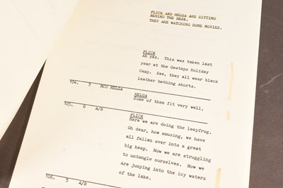 Lot 36 - 'ALLO 'ALLO! (BBC SITCOM) - ORIGINAL PRODUCTION SCRIPT