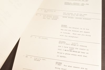 Lot 48 - 'ALLO 'ALLO! (BBC SITCOM) - ORIGINAL PRODUCTION SCRIPT