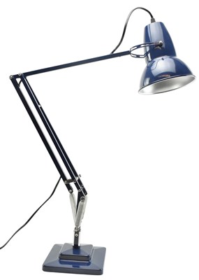 Lot 203 - HERBERT TERRY - VINTAGE ANNIVERSARY SPECIAL REPRODUCTION ANGLEPOISE LAMP IN NAVY BLUE