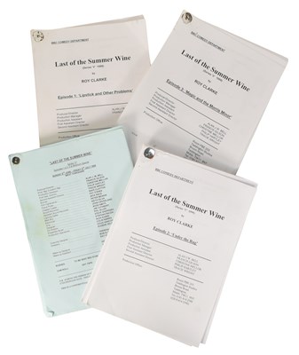 Lot 144 - LAST OF THE SUMMER WINE (BBC SITCOM) - BILL OWEN'S FINAL EPISODE SCRIPTS