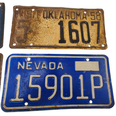 Lot 67 - SELECTION OF AMERICAN CAR NUMBER PLATES