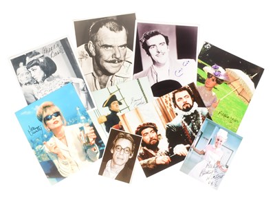 Lot 131 - BRITISH COMEDY - SELECTION OF SIGNED PHOTOGRAPHS & AUTOGRAPHS