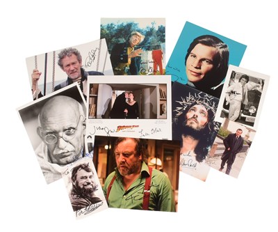 Lot 112 - BRITISH ACTORS - COLLECTION OF SIGNED PHOTOGRAPHS