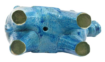 Lot 10 - ALDO LONDI FOR BITOSSI - MID CENTURY 1960S ITALIAN STUDIO ART POTTERY HORSE SCULPTURE