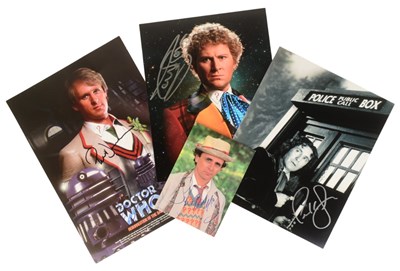 Lot 234 - DOCTOR WHO - COLLECTION OF DOCTOR AUTOGRAPHS