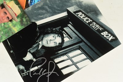 Lot 234 - DOCTOR WHO - COLLECTION OF DOCTOR AUTOGRAPHS