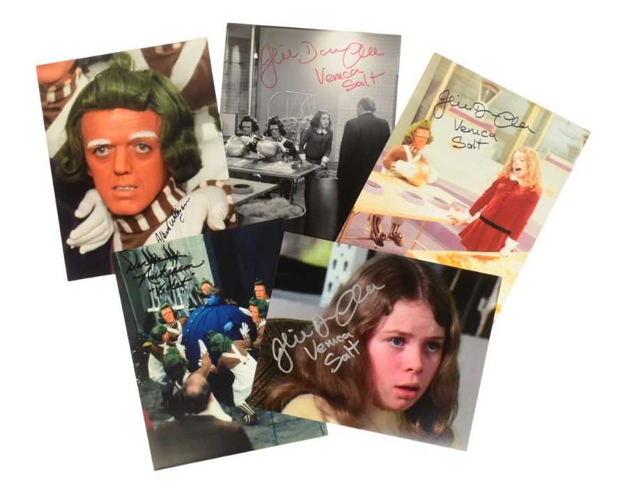 Lot 118 - WILLY WONKA & THE CHOCOLATE FACTORY (1971) - COLLECTION OF AUTOGRAPHS