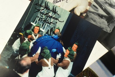 Lot 118 - WILLY WONKA & THE CHOCOLATE FACTORY (1971) - COLLECTION OF AUTOGRAPHS