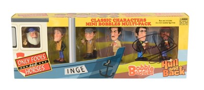 Lot 33 - ONLY FOOLS & HORSES - BOBBLE BUDDIES SIGNED BY DAVID JASON