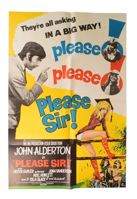 Lot 16 - PLEASE SIR! (1971) - ORIGINAL BRITISH QUAD CINEMA POSTER