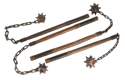 Lot 101 - THE BASTARD EXECUTIONER (2015 SERIES) - COLLECTION OF SCREEN USED WEAPONS