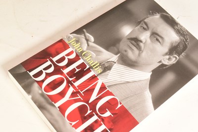 Lot 94 - ONLY FOOLS & HORSES - JOHN CHALLIS SIGNED FOUR KING POKER SET & AUTOBIOGRAPHIES