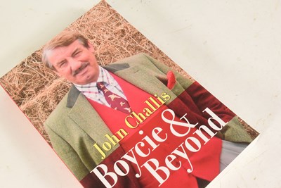 Lot 94 - ONLY FOOLS & HORSES - JOHN CHALLIS SIGNED FOUR KING POKER SET & AUTOBIOGRAPHIES