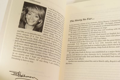 Lot 94 - ONLY FOOLS & HORSES - JOHN CHALLIS SIGNED FOUR KING POKER SET & AUTOBIOGRAPHIES