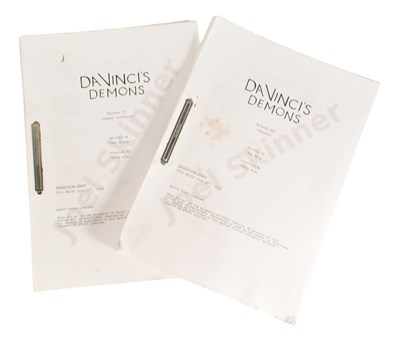 Lot 217 - DA VINCI'S DEMONS (2013-2015 SERIES) - TWO ORIGINAL PRODUCTION SCRIPTS