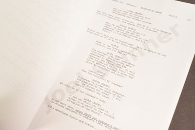 Lot 217 - DA VINCI'S DEMONS (2013-2015 SERIES) - TWO ORIGINAL PRODUCTION SCRIPTS