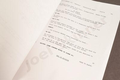 Lot 217 - DA VINCI'S DEMONS (2013-2015 SERIES) - TWO ORIGINAL PRODUCTION SCRIPTS