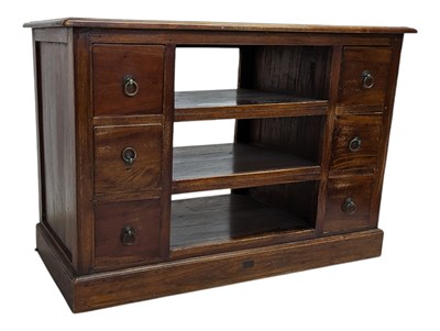 Lot 792a - 20TH CENTURY MAHOGANY & PINE ANCIENT MARINER BOOKCASE