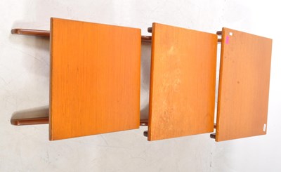 Lot 570 - SUNELM - MID CENTURY TEAK NEST OF TABLES