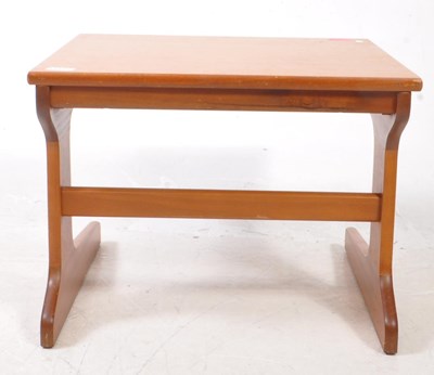 Lot 570 - SUNELM - MID CENTURY TEAK NEST OF TABLES