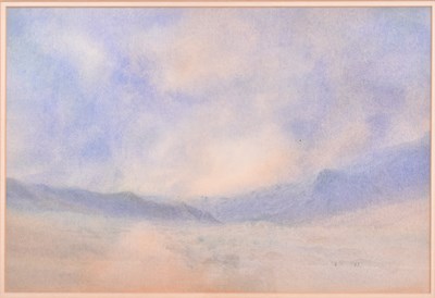 Lot 183 - MARI TAKAFUJI (20TH CENTURY) - CLIMBING CLOUDS