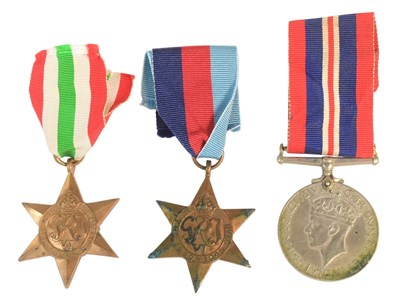 Lot 221 - WWII SECOND WORLD WAR MEDALS