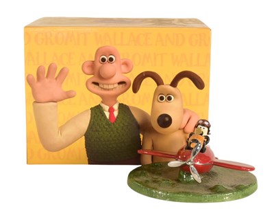 Lot 763 - WALLACE & GROMIT - COALPORT CHARACTERS - 'GROMIT TO THE RESCUE'