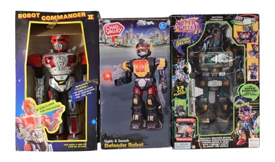 Lot 782 - ROBOTS - X3 BATTERY OPERATED ROBOTS