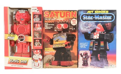 Lot 519 - ROBOTS - VINTAGE BATTERY OPERATED ROBOTS