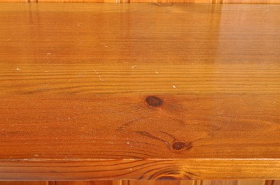Lot 675 - 20TH CENTURY COUNTRY PINE FREE STANDING BOOKCASES