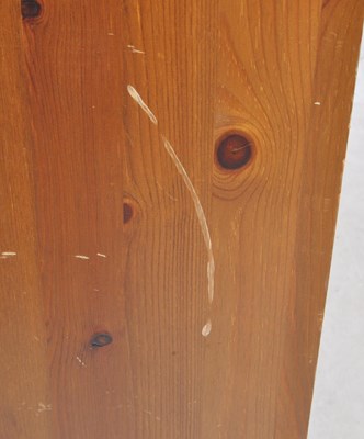 Lot 675 - 20TH CENTURY COUNTRY PINE FREE STANDING BOOKCASES