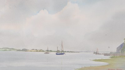 Lot 652 - ANTHONY OSLER (B. 1938) WATERCOLOUR PAINTING