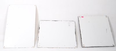 Lot 556 - THREE 20TH CENTURY REPRODUCTION ENAMEL STYLE PAINTINGS