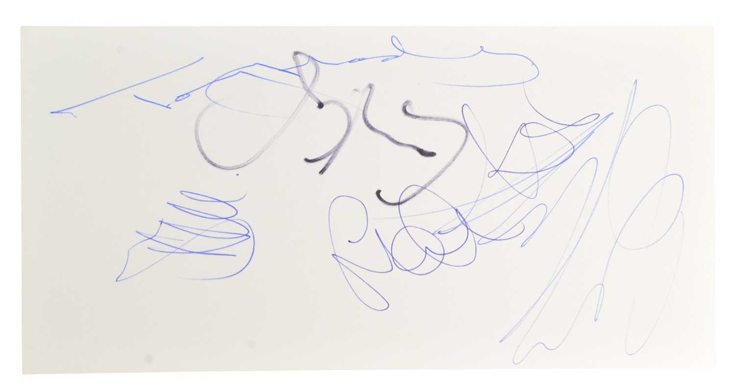 Lot 19 - MUSIC - SPANDAU BALLET - FULL BAND AUTOGRAPHS ON CARD