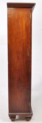 Lot 685 - VICTORIAN 19TH CENTURY MAHOGANY GLAZED BOOKCASE CABINET