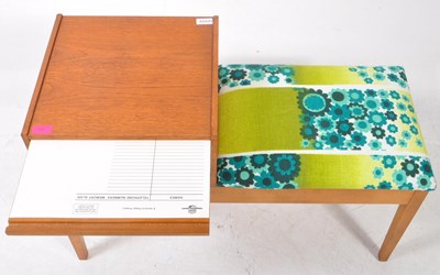 Lot 585 - CHIPPY HEATH - MID 20TH CENTURY CENTURY TEAK TELEPHONE TABLE