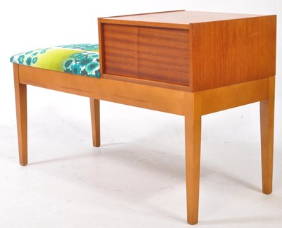 Lot 585 - CHIPPY HEATH - MID 20TH CENTURY CENTURY TEAK TELEPHONE TABLE