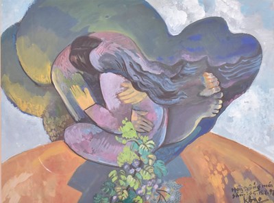 Lot 176 - UNKNOWN ARTIST - HO TRONG MAI (SAM SON), 1991