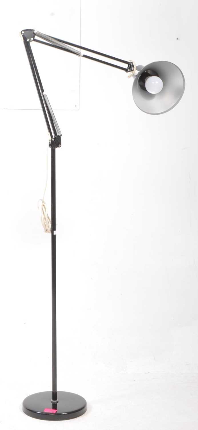 Lot 595 - HCF OF DENMARK - MID CENTURY FLOOR STANDING ANGLEPOISE LAMP