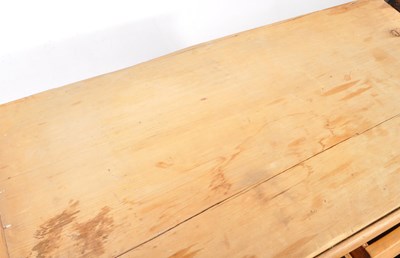 Lot 639 - VICTORIAN 19TH CENTURY PINE CHEST OF DRAWERS