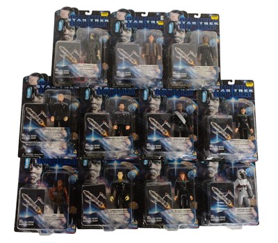 Lot 771 - STAR TREK - FIRST CONTACT - COLLECTION OF CARDED ACTION FIGURE