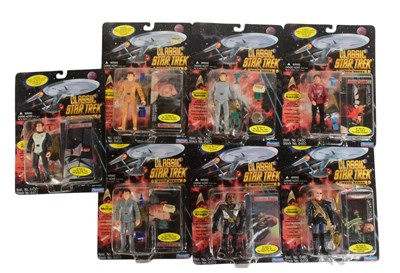 Lot 548 - STAR TREK - COLLECTION OF CARDED ACTION FIGURES
