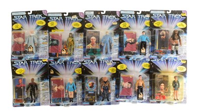 Lot 546 - STAR TREK - COLLECTION OF CARDED STAR TREK FIGURES