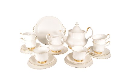 Lot 120 - ROYAL ALBERT - VAL D'OR PATTERN TEA SERVICE