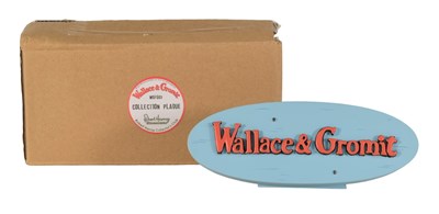 Lot 791 - WALLACE & GROMIT - ROBERT HARROP - COLLECTORS PLAQUE