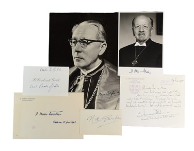 Lot 156 - RELIGION / THEOLOGY - VARIOUS LEADERS AUTOGRAPHS