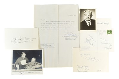 Lot 136 - RELIGION / THEOLOGICAL - COLLECTION OF AUTOGRAPHS