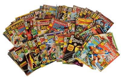 Lot 503 - COMICS - VINTAGE AVENGERS & MARVEL SUPER-HEROES COMICS