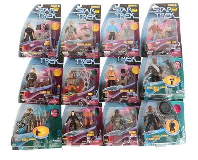 Lot 507 - STAR TREK - COLLECTION OF PLAYMATES CARDED ACTION FIGURES
